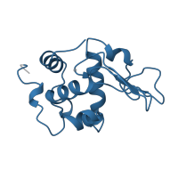 The deposited structure of PDB entry 2bqa contains 1 copy of Pfam domain PF00062 (C-type lysozyme/alpha-lactalbumin family) in Lysozyme C. Showing 1 copy in chain A.
