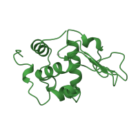 The deposited structure of PDB entry 2bqa contains 1 copy of SCOP domain 53960 (C-type lysozyme) in Lysozyme C. Showing 1 copy in chain A.