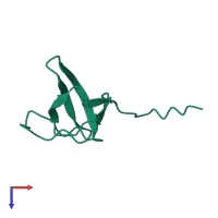 Myosin-3 in PDB entry 2btt, assembly 1, top view.