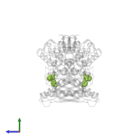 ADENOSINE-5'-TRIPHOSPHATE in PDB entry 2bu2, assembly 1, side view.