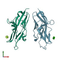 3D model of 2bve from PDBe