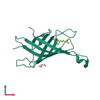 3D model of 2c1q from PDBe