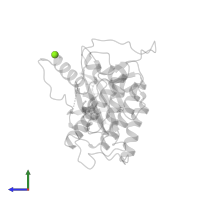 MAGNESIUM ION in PDB entry 2c47, assembly 2, side view.