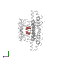 Modified residue SEP in PDB entry 2c74, assembly 1, side view.