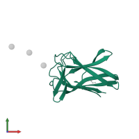 Beta-agarase I in PDB entry 2cdp, assembly 3, front view.