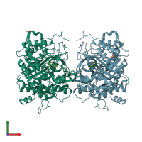 3D model of 2cer from PDBe