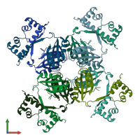 3D model of 2cfx from PDBe