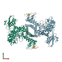 3D model of 2cho from PDBe
