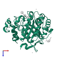 Endoglucanase E-5 in PDB entry 2ckr, assembly 2, top view.