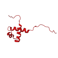 The deposited structure of PDB entry 2crg contains 1 copy of CATH domain 1.10.10.60 (Arc Repressor Mutant, subunit A) in Metastasis-associated protein MTA3. Showing 1 copy in chain A.