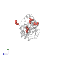 Modified residue MSE in PDB entry 2d8n, assembly 1, side view.