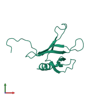 Docking protein 2 in PDB entry 2d9w, assembly 1, front view.