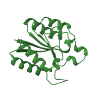 The deposited structure of PDB entry 2dhq contains 1 copy of SCOP domain 52305 (Type II 3-dehydroquinate dehydratase) in 3-dehydroquinate dehydratase. Showing 1 copy in chain A.