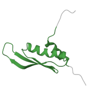 The deposited structure of PDB entry 2dix contains 1 copy of SCOP domain 54769 (Double-stranded RNA-binding domain (dsRBD)) in Interferon-inducible double-stranded RNA-dependent protein kinase activator A. Showing 1 copy in chain A.