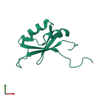 Synaptojanin-1 in PDB entry 2dnr, assembly 1, front view.