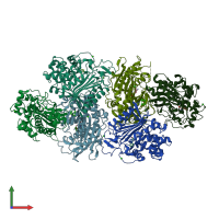 3D model of 2dns from PDBe