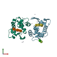 3D model of 2dqa from PDBe
