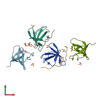 3D model of 2drm from PDBe