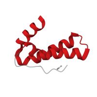 The deposited structure of PDB entry 2ds2 contains 2 copies of CATH domain 1.10.110.10 (Hydrophobic Seed Protein) in Sweet protein mabinlin-2 chain B. Showing 1 copy in chain D.