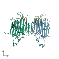 3D model of 2dur from PDBe