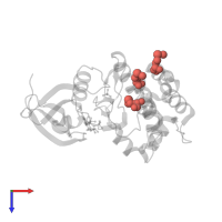 Modified residue MSE in PDB entry 2dwb, assembly 1, top view.