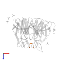 Nuclear factor erythroid 2-related factor 2 in PDB entry 2dyh, assembly 1, top view.