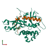 3D model of 2dyo from PDBe