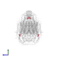 Modified residue FME in PDB entry 2dyr, assembly 1, side view.