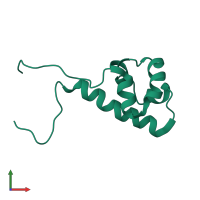 Ephrin type-A receptor 2 in PDB entry 2e8n, assembly 1, front view.