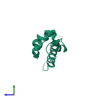 Ephrin type-A receptor 2 in PDB entry 2e8n, assembly 1, side view.