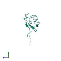 CUB and sushi domain-containing protein 1 in PDB entry 2ehf, assembly 1, side view.