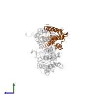 DNA replication complex GINS protein PSF1 in PDB entry 2eho, assembly 1, side view.