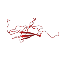 The deposited structure of PDB entry 2ekj contains 1 copy of CATH domain 2.60.40.10 (Immunoglobulin-like) in Collagen alpha-1(XX) chain. Showing 1 copy in chain A.