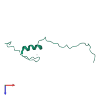 POZ-, AT hook-, and zinc finger-containing protein 1 in PDB entry 2epp, assembly 1, top view.