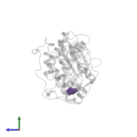 Modified residue TPO in PDB entry 2erk, assembly 1, side view.