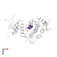 Modified residue TPO in PDB entry 2erk, assembly 1, top view.