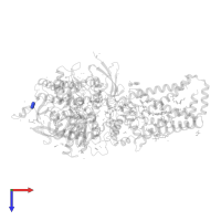 AZIDE ION in PDB entry 2fbw, assembly 2, top view.