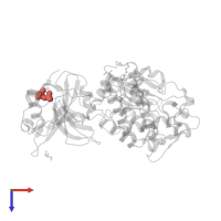 Modified residue SEP in PDB entry 2fo0, assembly 1, top view.