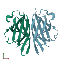 3D model of 2fsd from PDBe