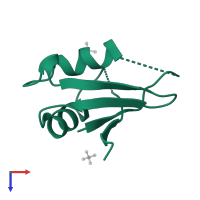 ATP-dependent RNA helicase DbpA in PDB entry 2g0c, assembly 1, top view.