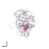 N-{2-[6-(2,4-DIAMINO-6-ETHYLPYRIMIDIN-5-YL)-2,2-DIMETHYL-3-OXO-2,3-DIHYDRO-4H-1,4-BENZOXAZIN-4-YL]ETHYL}ACETAMIDE in PDB entry 2g1r, assembly 1, side view.