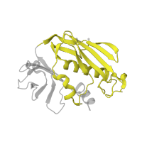 The deposited structure of PDB entry 2g9h contains 1 copy of SCOP domain 54335 (Superantigen toxins, C-terminal domain) in Enterotoxin type I. Showing 1 copy in chain D.