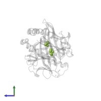 GLYCEROL in PDB entry 2gtz, assembly 2, side view.