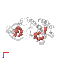 Modified residue MSE in PDB entry 2h34, assembly 1, top view.