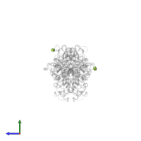 2-acetamido-2-deoxy-beta-D-glucopyranose in PDB entry 2ha3, assembly 1, side view.