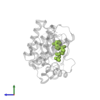 ADENOSINE-5'-DIPHOSPHATE in PDB entry 2hen, assembly 1, side view.