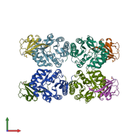 3D model of 2htm from PDBe