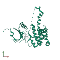 MAP kinase-interacting serine/threonine-protein kinase 2 in PDB entry 2hw7, assembly 1, front view.