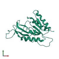 Cancer-related nucleoside-triphosphatase in PDB entry 2i3b, assembly 1, front view.