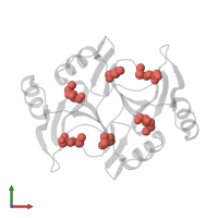 Modified residue MSE in PDB entry 2i7r, assembly 1, front view.